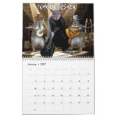 Squirrel Jam - Eichhörnchen-Musiker-Kalender Kalender (Jan 2027)