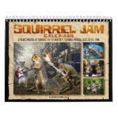 Squirrel Jam - Nutty Musicians Calendar Kalender (Titelbild)