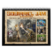 Squirrel Jam - Nutty Musicians Calendar Kalender (Titelbild)