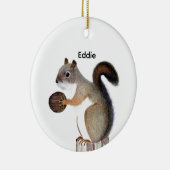 Squirrel Keramik Ornament (Rechts)