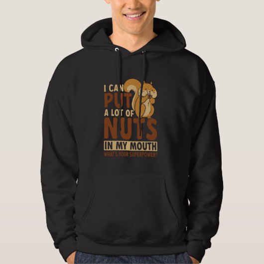 Squirrel Lover Hoodie (Vorderseite)