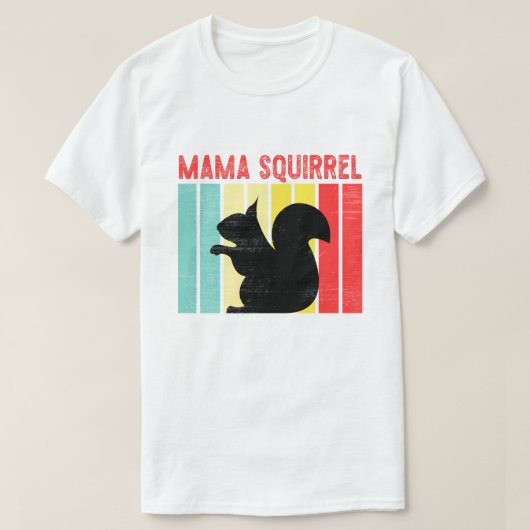 Squirrel Mama T-Shirt (Design vorne)