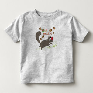 Squirrel mit Eichel-Kleinkind-T - Shirt
