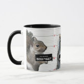 Squirrel Mug Shot Tasse (Links)