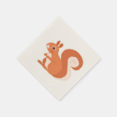 squirrel napkins serviette (Ecke)
