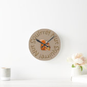 squirrel nut clock runde wanduhr (Zuhause)