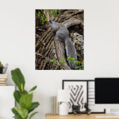Squirrel on Standby Poster (Heimbüro)