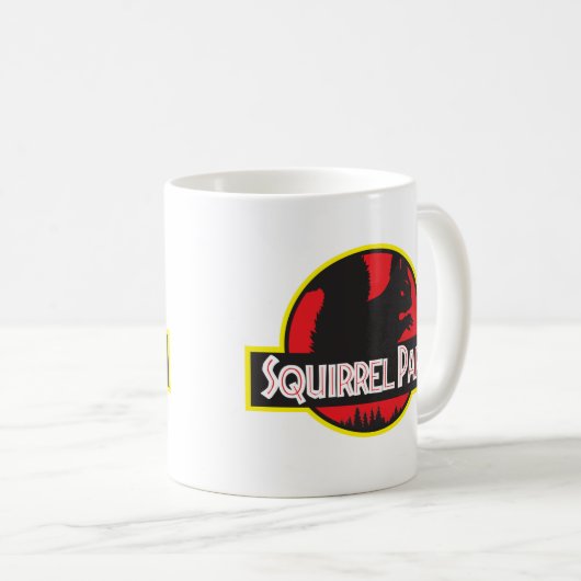 Squirrel Park Tasse (VorderseiteRechts)