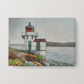 Squirrel Point Leuchtturm Button (Vorderseite)