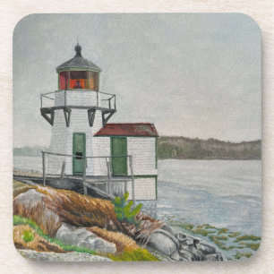 Squirrel Point Leuchtturm Getränkeuntersetzer