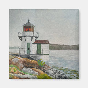 Squirrel Point Leuchtturm Magnet