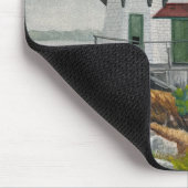 Squirrel Point Leuchtturm Mousepad (Ecke)