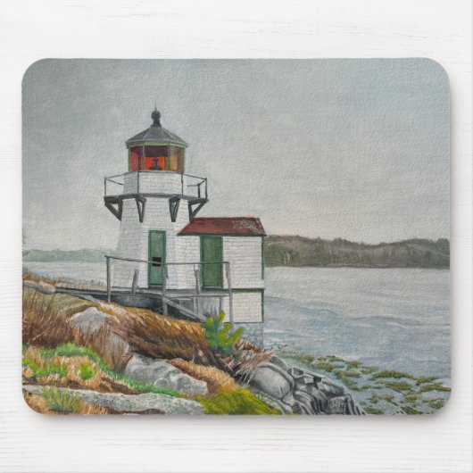 Squirrel Point Leuchtturm Mousepad (Vorne)