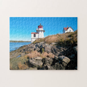 Squirrel Point Lighthouse, Kennebec River, Maine Puzzle