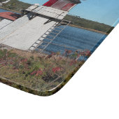 Squirrel Point Lighthouse Maine Cutting Board Schneidebrett (Ecke)