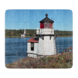 Squirrel Point Lighthouse Maine Cutting Board Schneidebrett