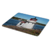 Squirrel Point Lighthouse Maine Cutting Board Schneidebrett (Ecke)