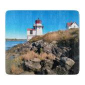 Squirrel Point Lighthouse Maine Cutting Board Schneidebrett (Vorderseite)
