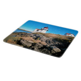 Squirrel Point Lighthouse Maine Cutting Board Schneidebrett