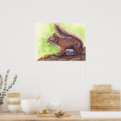 Squirrel Poster (Küche)
