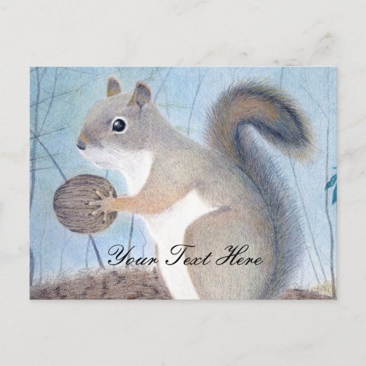 Squirrel Postkarte (Vorderseite)