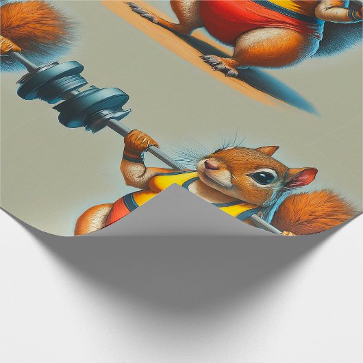 Squirrel Power Geschenkpapier