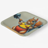 Squirrel Power Pappteller (Gewinkelt)