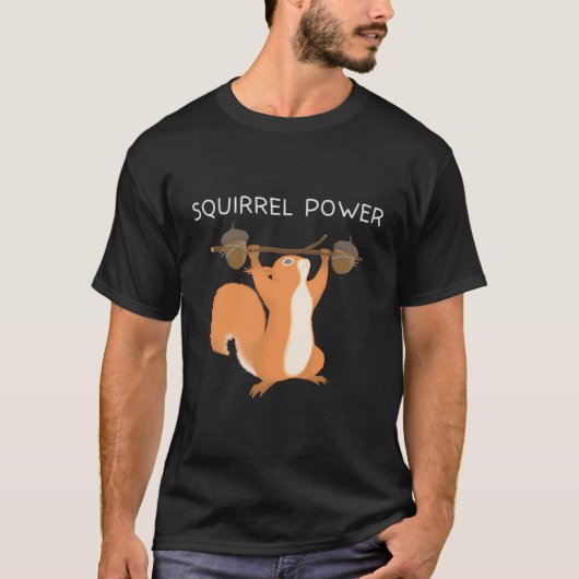Squirrel Power T-Shirt (Vorderseite)