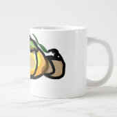 Squirrel pumpkins Jumbo-Tasse (Rechts)