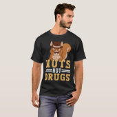 Squirrel Rodent Nuts Chipmunk T-Shirt (Vorne ganz)