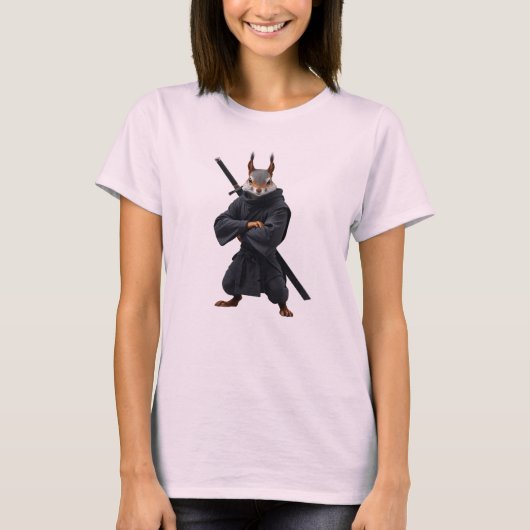 Squirrel Samurai T-Shirt (Vorderseite)