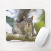 Squirrel Selfie Mousepad (Mit Mouse)