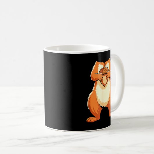 Squirrel Shirt Adult Men Women Kids Body Squirrel Kaffeetasse (VorderseiteRechts)