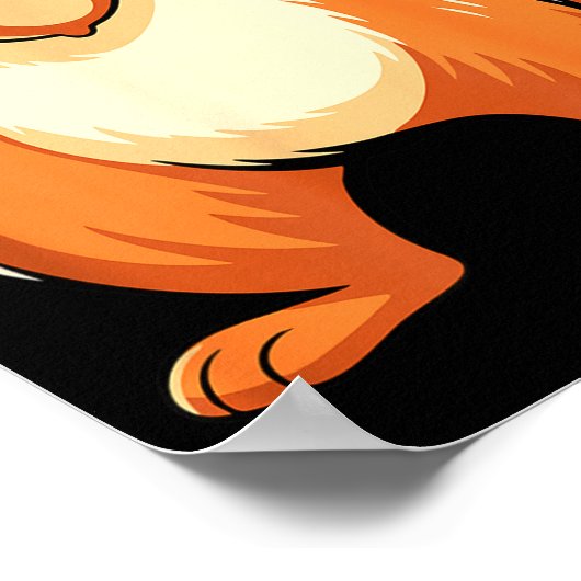 Squirrel Shirt Adult Men Women Kids Body Squirrel Poster (Ecke)