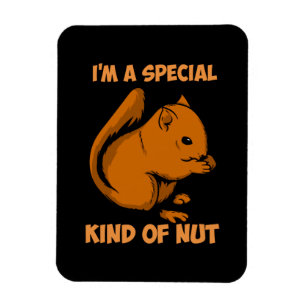 Squirrel - Special Kind Of Nut Magnet