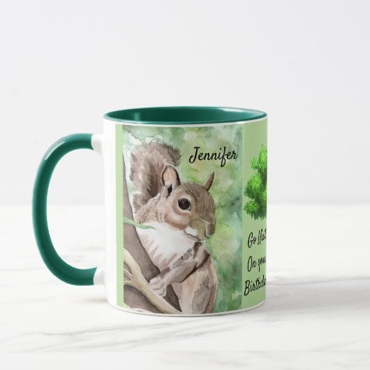 SQUIRREL Tasse Teezeremonie auf dem Lande (Links)