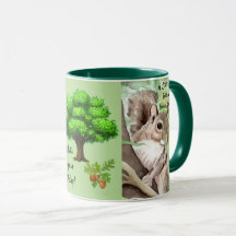 SQUIRREL Tasse Teezeremonie auf dem Lande