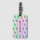 Squirrel Tennis Tag Gepäckanhänger (Vorderseite Vertikal)