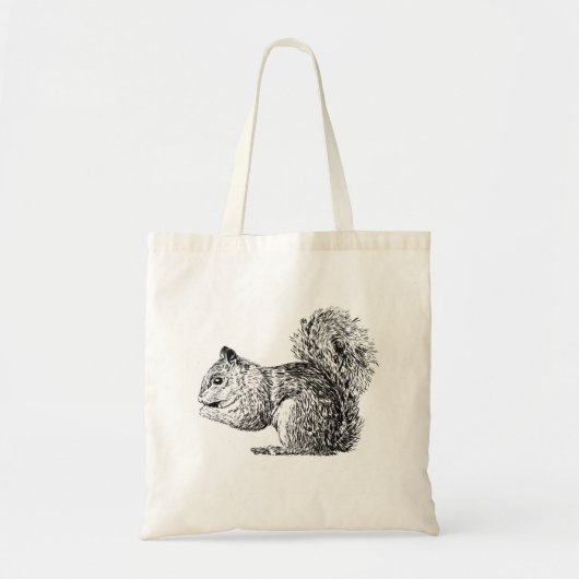 Squirrel Tote Bag Tragetasche (Vorne)