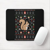 Squirrel Ugly Christmas  Mousepad (Mit Mouse)