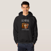 Squirrel Whisperer Cute Kawaii Forest Animal Roden Hoodie (Vorne ganz)