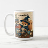 Squirrel Witch Kaffee Kaffeetasse (Links)