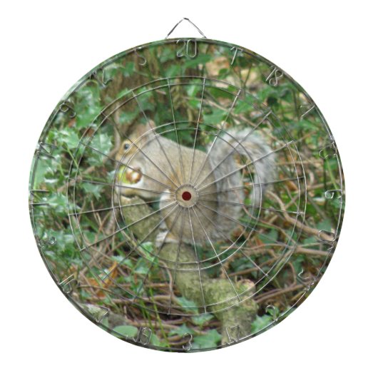 Squirrel with Acorn Dart Board Dartscheibe (vorne)