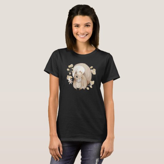 Squirrel With Hat  Squirrels Animal  Graphic T-Shirt (Vorne ganz)