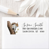 Squirrel Woodland Script-Adresse (Insitu)