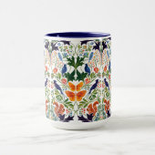 Squirrels Birds & Butterflies Pattern Tasse (Zentrum)