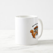 Squirrels Disco Funny Party Kaffeetasse (VorderseiteRechts)