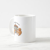 Squirrels Disco Funny Party Kaffeetasse (Vorderseite Links)