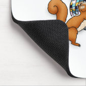 Squirrels Disco Funny Party Mousepad (Ecke)