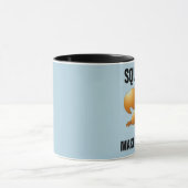 SQUIRRELS MACHEN MICH GLÜCKLICH SQUIRREL KAFFEE-TA TASSE (Zentrum)